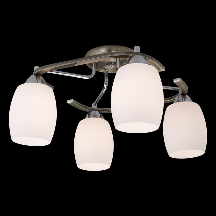Люстра "Ариста" 4x75Вт E27 бронза 44x37,5x25см