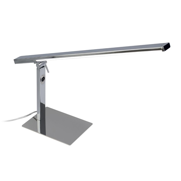 Настольная лампа "Паркер" 12Вт LED хром 60x16x6,5см
