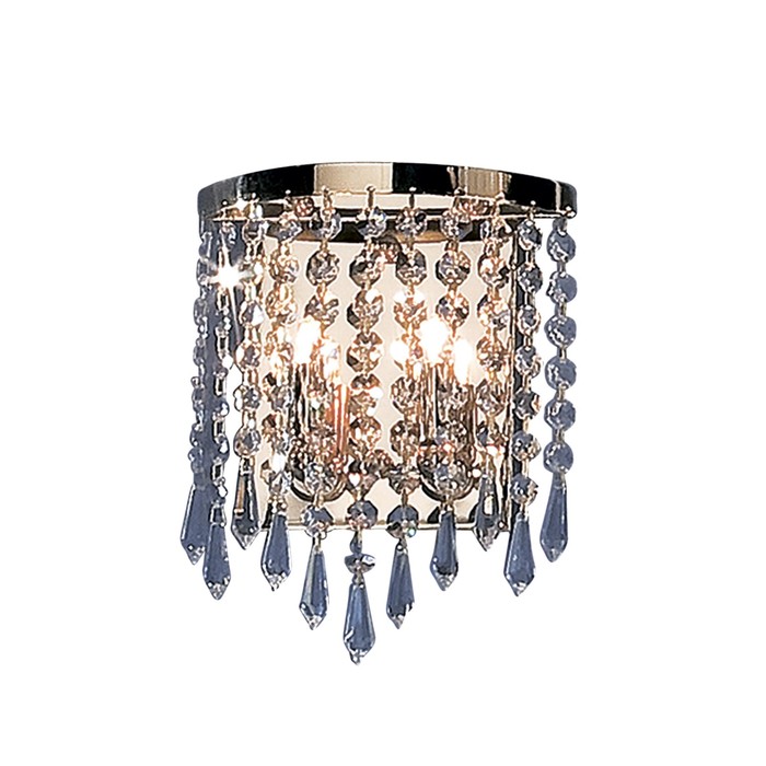 Бра "Джек" 2x60Вт G9 золото 20x18x11см