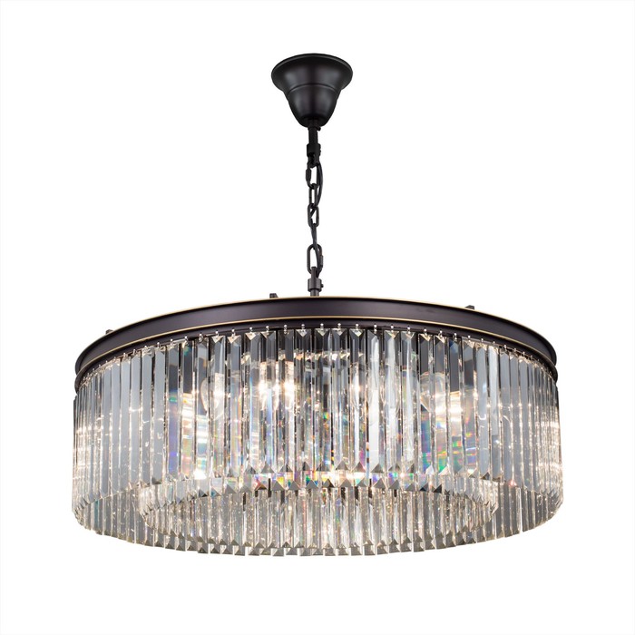 Люстра "Серенада" 16x60Вт E14 черный 82x82x23,5см