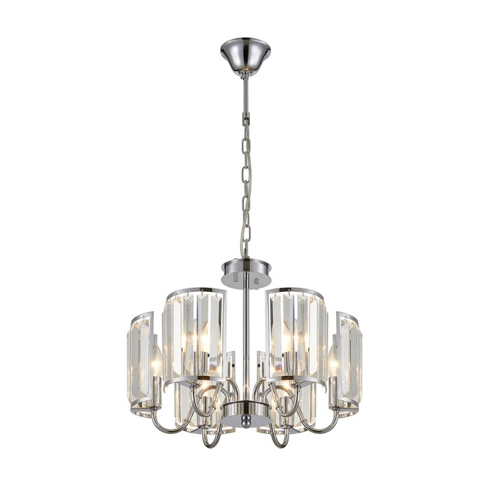 Люстра "Синди" 6x60Вт Е14 хром 37,5x36x20см