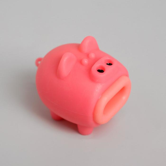 Мялка "Свинка", цвета МИКС