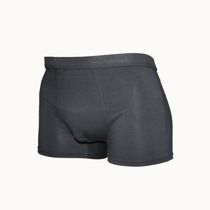 Трусы мужские боксеры B-11 цвет чёрный р-р 56-58