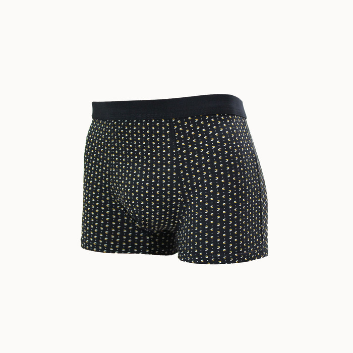 Трусы мужские боксеры B-12 цвет чёрный, р-р 56-58