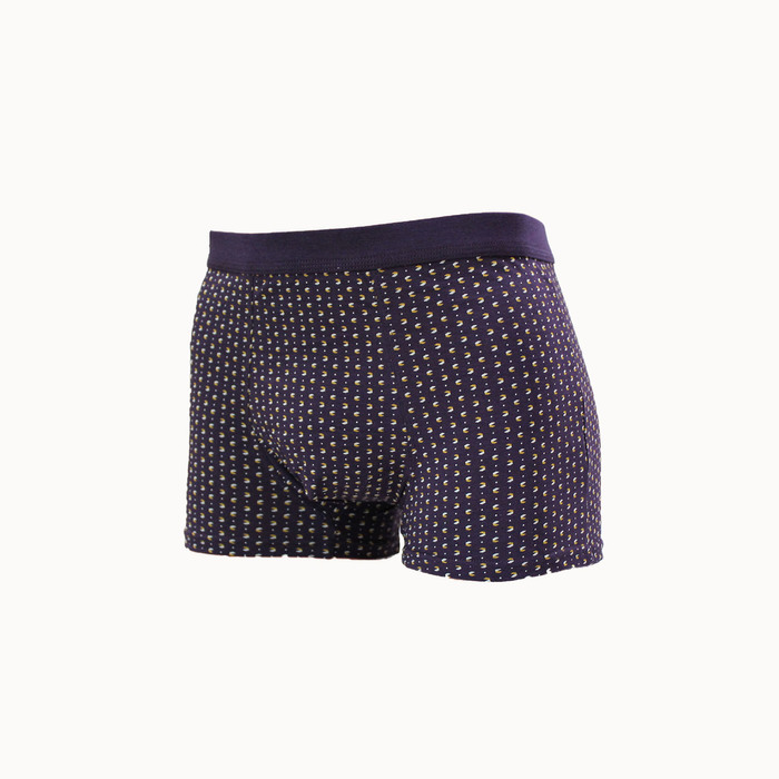 Трусы мужские боксеры B-12 цвет фиолетовый р-р 52-54