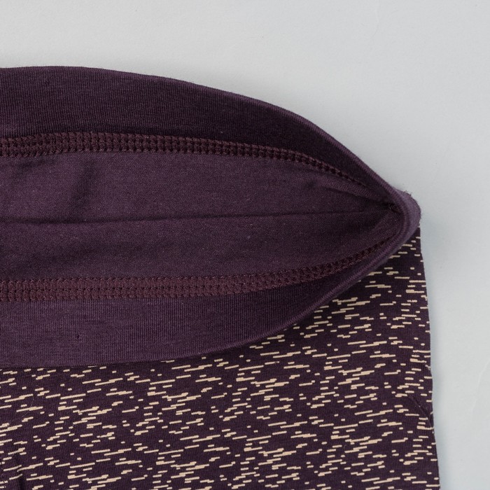 Набор мужских боксеров (2 шт) В-13 цвет фиолетовый/серый, р-р 44-46