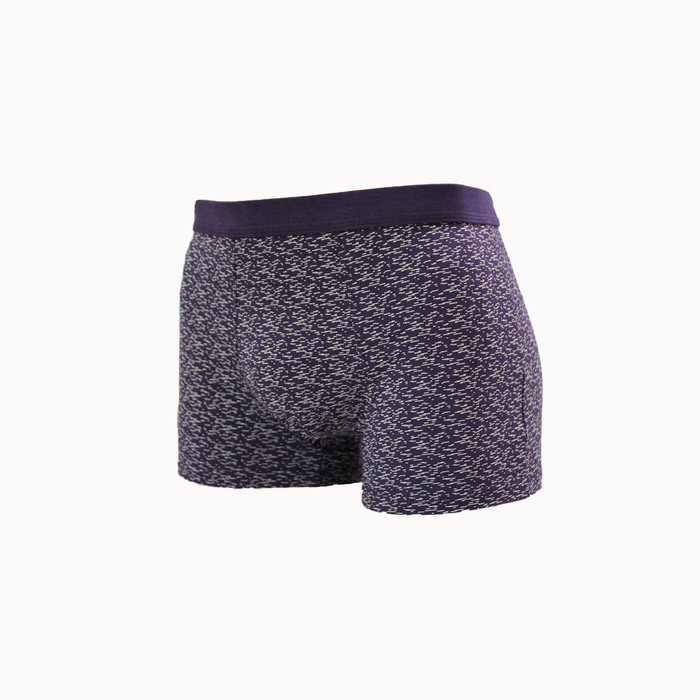 Набор мужских боксеров (2 шт) В-13 цвет фиолетовый/серый, р-р 56-58