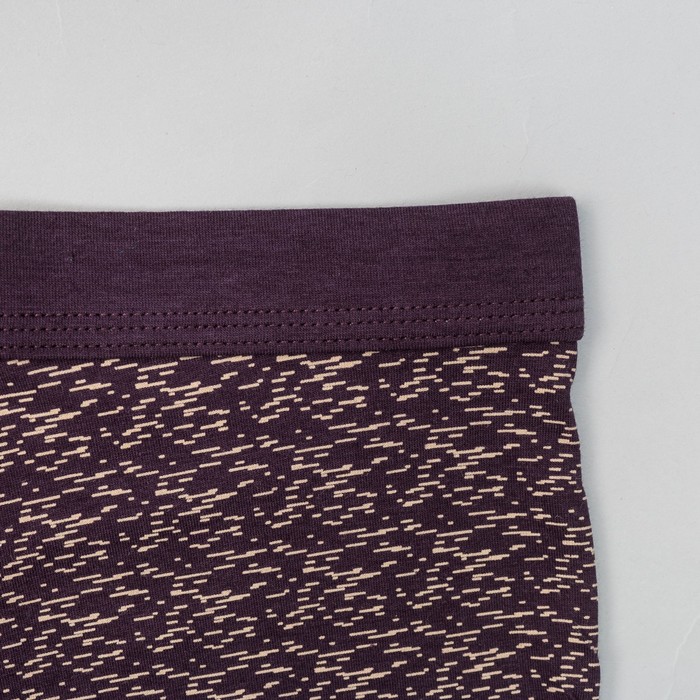 Набор мужских боксеров (2 шт) В-13 цвет фиолетовый/серый, р-р 56-58