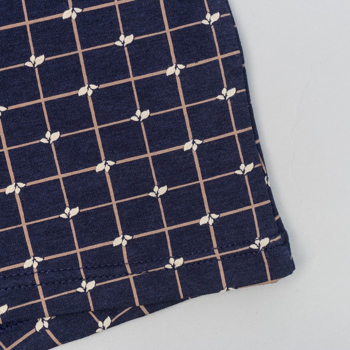 Набор мужских боксеров (2 шт) В-01 цвет синий/серый, р-р 48-50