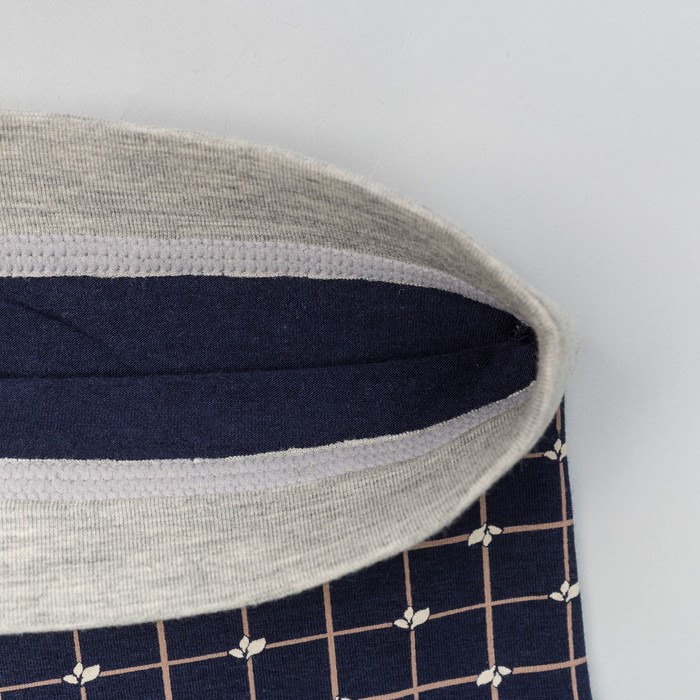 Набор мужских боксеров (2 шт) В-01 цвет синий/серый, р-р 56-58