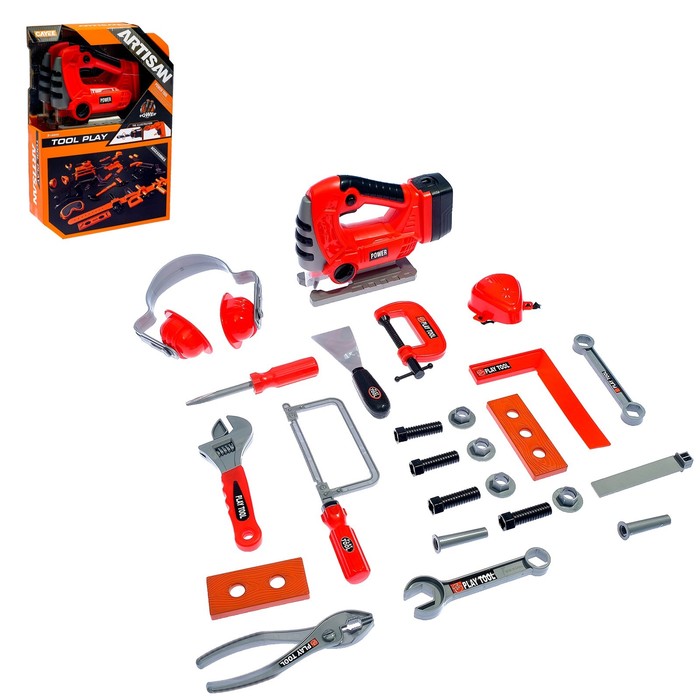 Набор инструментов &quot;Мастер ремонта&quot;, 25 предметов, работает от батареек