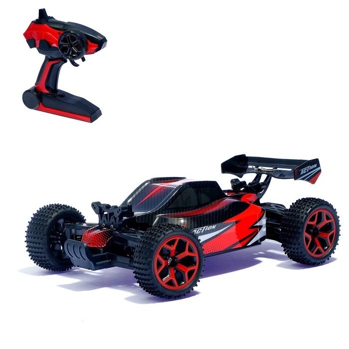 Машина радиоуправляемая "Багги", масштаб 1:18, 4WD, 20 км/ч, с аккумулятором