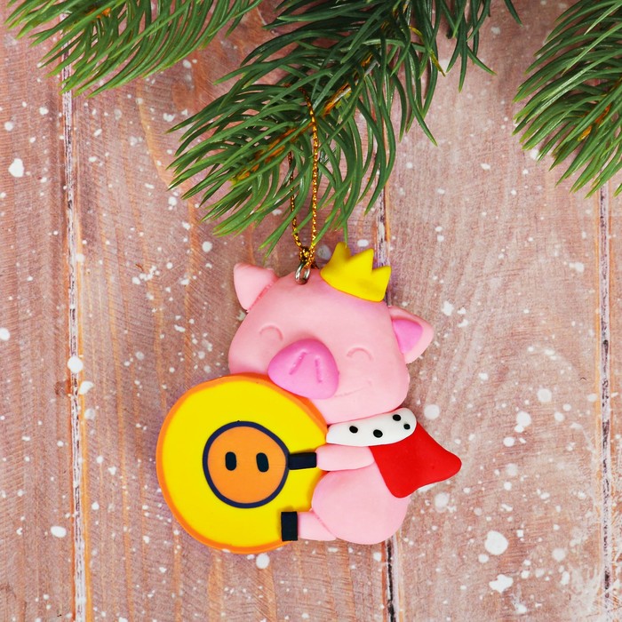 Подвеска на ёлку "Богатства!"