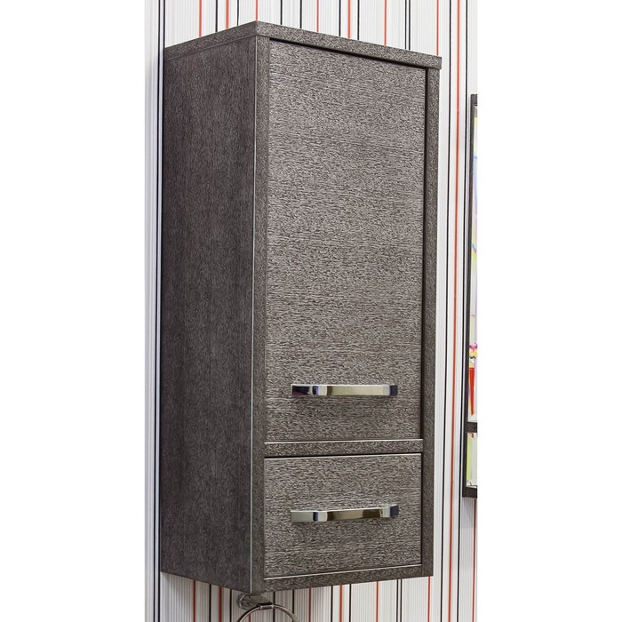 Полупенал Румба верхний венге/патина серебро, левый