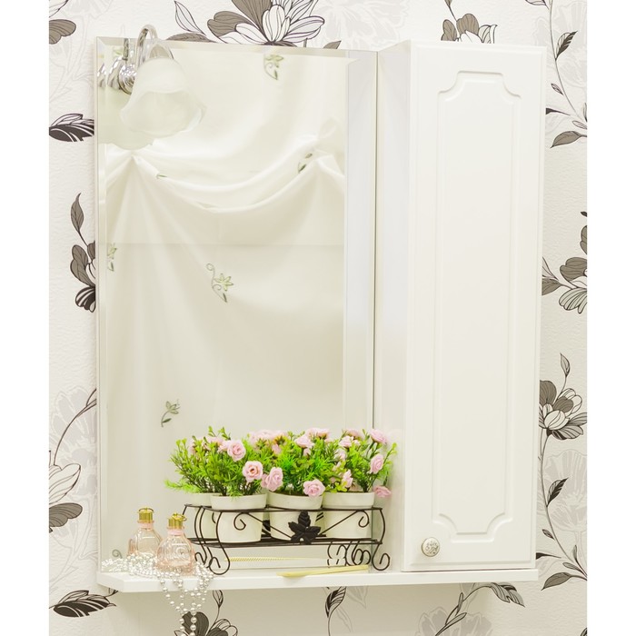 Шкаф-зеркало Ксения 60, правый