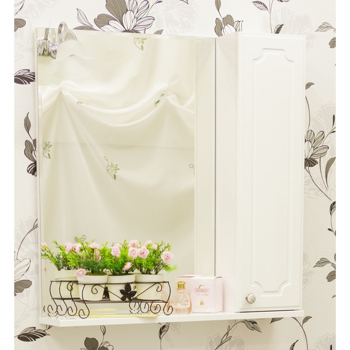 Шкаф-зеркало Ксения 70, правый