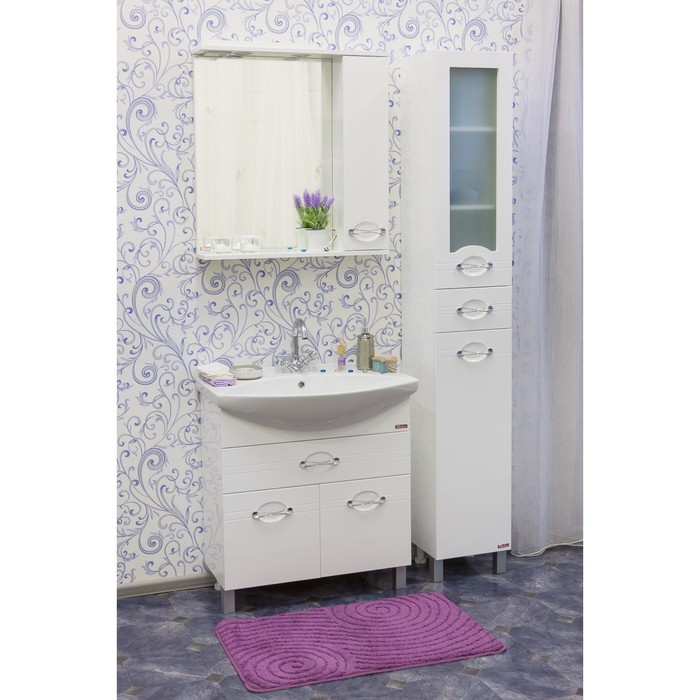 Шкаф-зеркало Палермо 75, правый