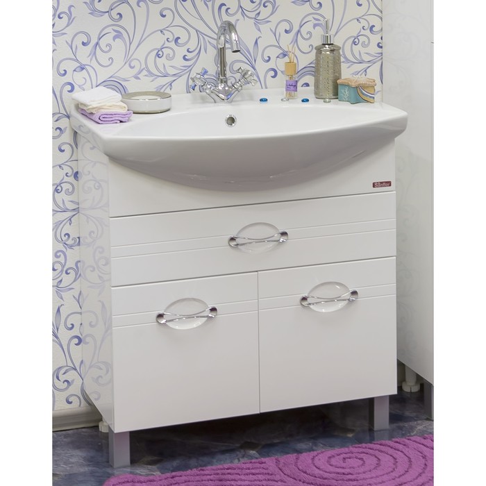 Тумба Палермо 65 с раковиной Лагуна 65