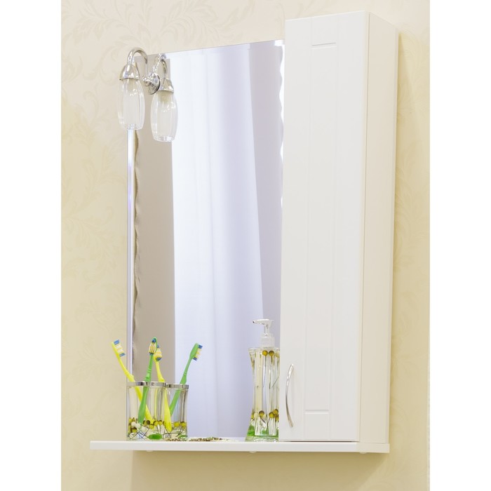 Шкаф-зеркало Николь 55, правый