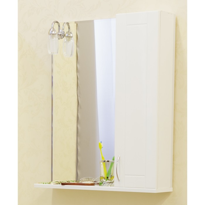 Шкаф-зеркало Николь 65, правый