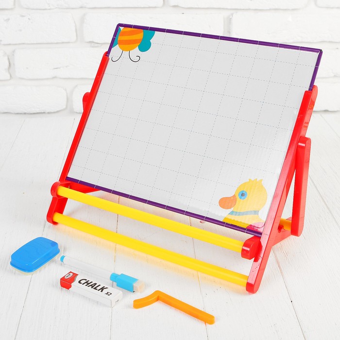 Доска магнитная с цифрами на магнитах и аксессуарами 33*26*4,5см B925488 B925488