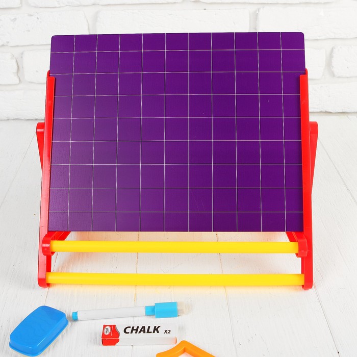 Доска магнитная с цифрами на магнитах и аксессуарами 33*26*4,5см B925488 B925488