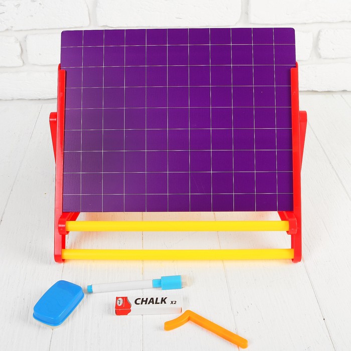 Доска магнитная с цифрами на магнитах и аксессуарами 33*26*4,5см B925488 B925488