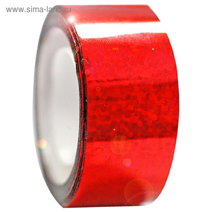 фото Обмотка для гимнастических булав и обручей pastorelli diamond, клейкая, цвет красный металлик