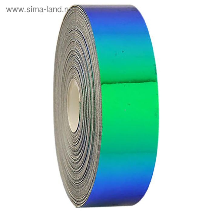 Обмотка лазерная LASER, длина 11 м, ширина 1,9 см, цвет синий/зелёная