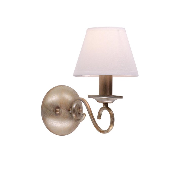 Бра "Ровена" 1x60Вт E14 латунь 24,5x17x18см