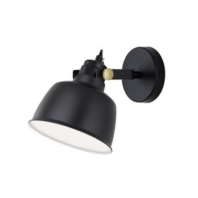 

Бра "Витра-1" 1x60Вт E14 черный 26x21,5x21,5см