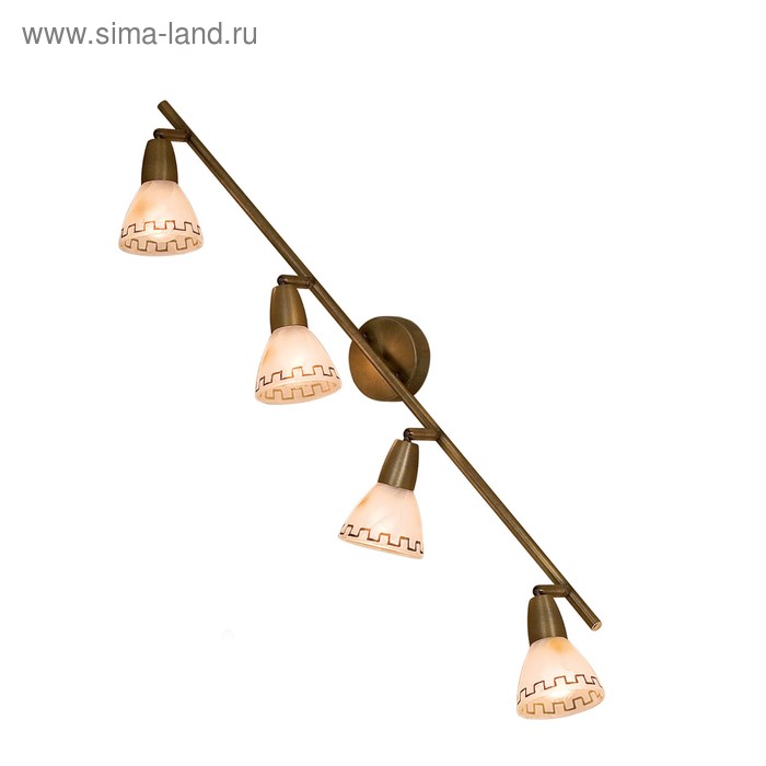 

Светильник "Техно" 4x60Вт E14 бронза 19x17x82см