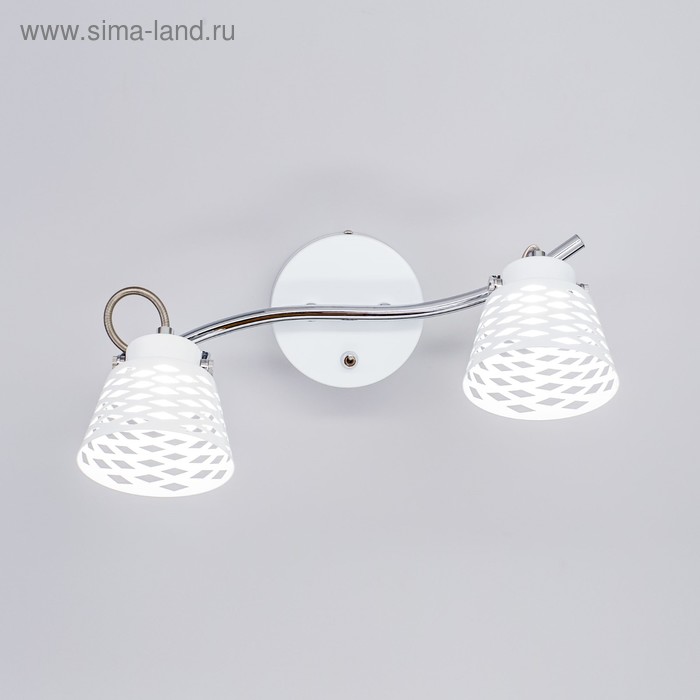 

Светильник «Ронда», 2x5Вт LED белый 36x22x13 см