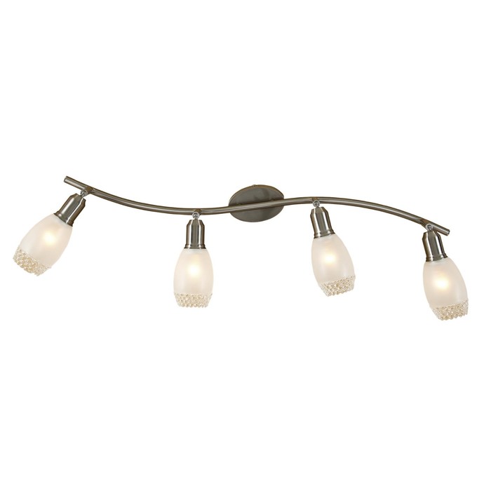 Светильник "Юджин" 4x60Вт E14 хром 72x13x12,5см