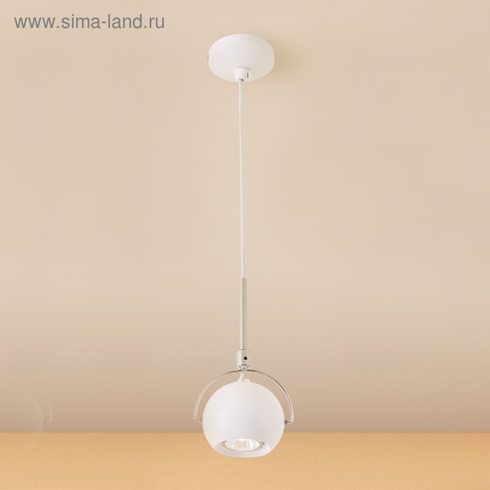 Светильник Марс 1x50Вт GU10 белый 14x115x19см 2601₽