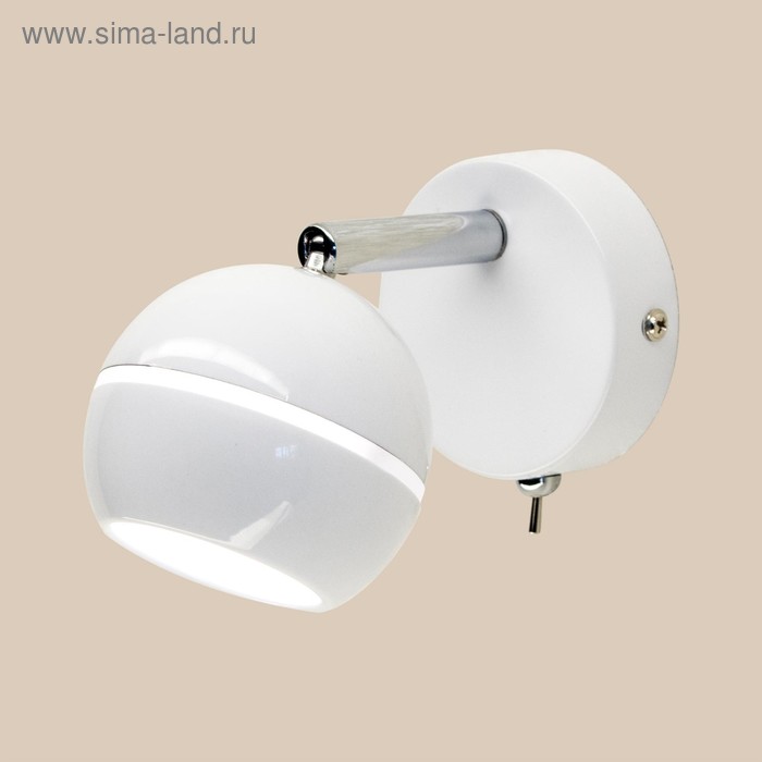

Светильник "Дюрен" 1x5Вт LED белый 13,5x11,5x10см
