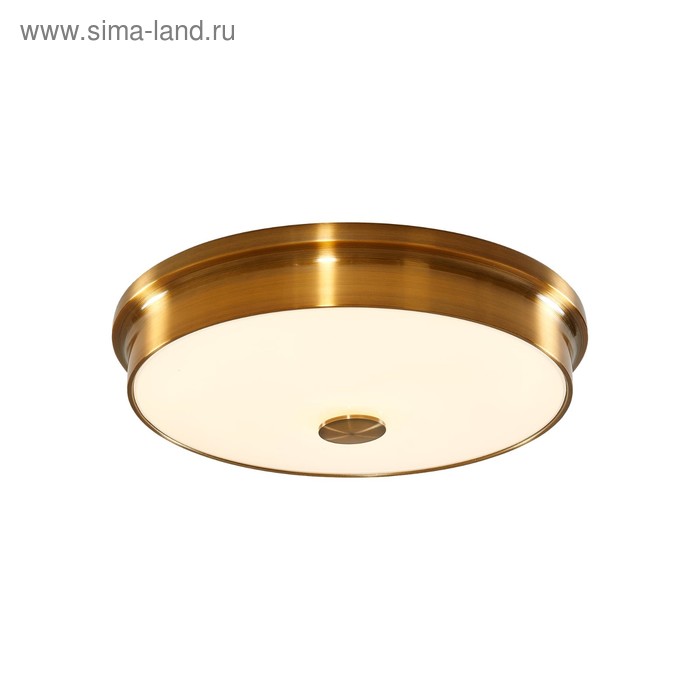 

Светильник "Декарт" 30Вт LED бронза 42,5x42,5x7,5см