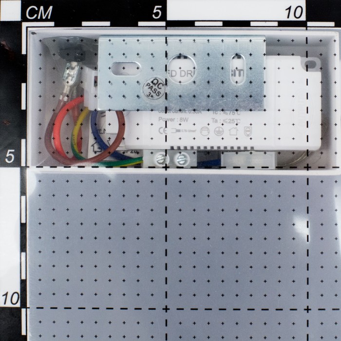 Светильник "Фостер-1" 8Вт LED белый, хром 35,5x5x20,5см