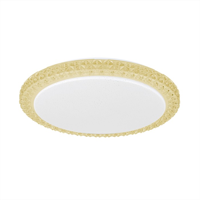 Светильник "Тао" 36Вт LED желтый 41x41x9см