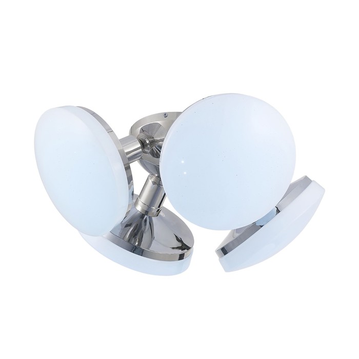 Люстра "Kристалино" 12Вт LED никель 45x23x22,5см