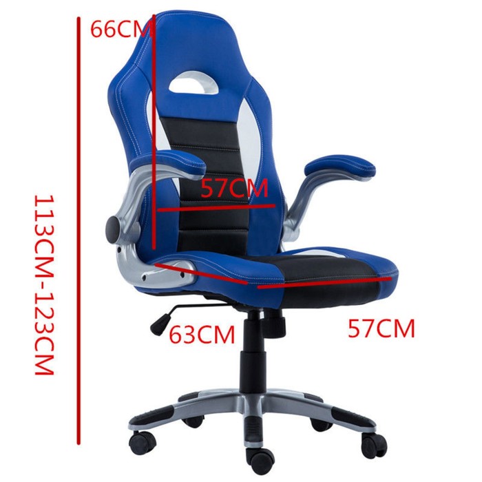 Кресло игровое ZK8040, серое