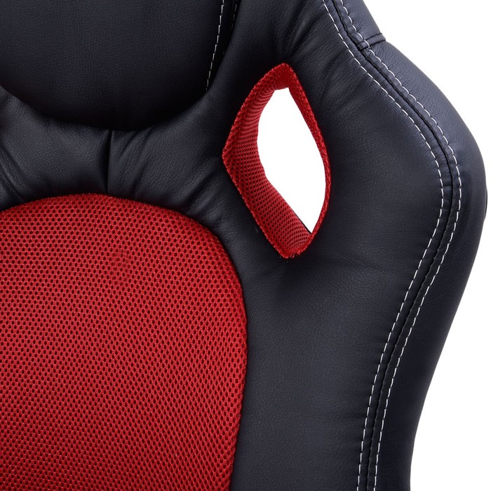 Кресло игровое ZK8033, красное/чёрное