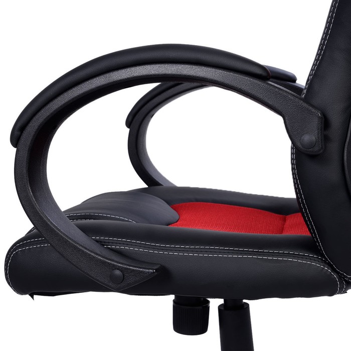 Кресло игровое ZK8033, красное/чёрное