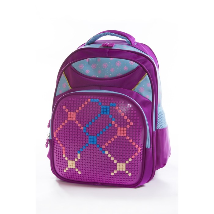 Рюкзак, размер 31х19 см, K07R169810 фиолетовый, голубой