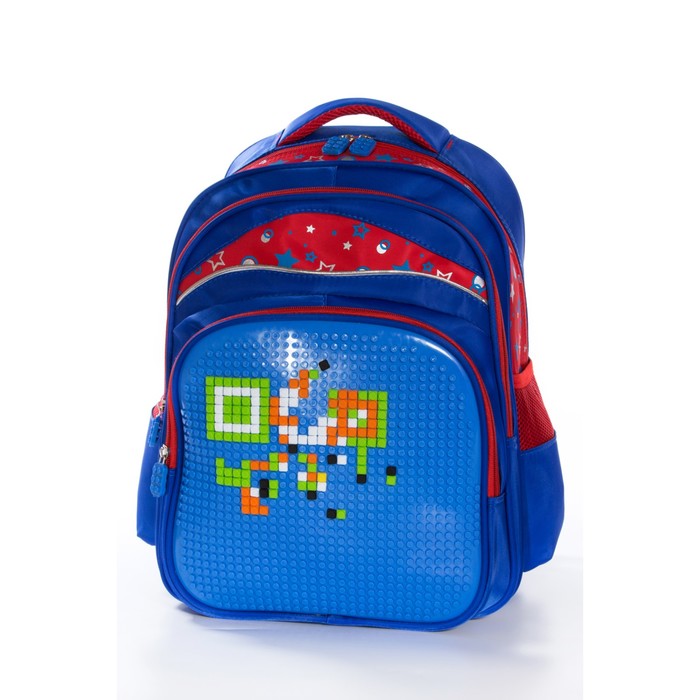 Рюкзак, размер 31х19 см, K07R166904 синий, красный