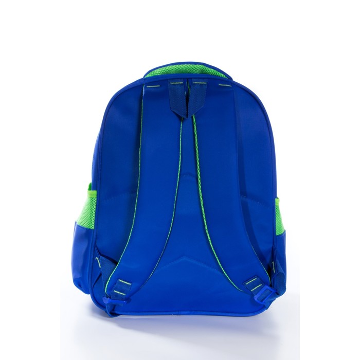 Рюкзак, размер 31х19 см, K07R166807 синий, салатовый