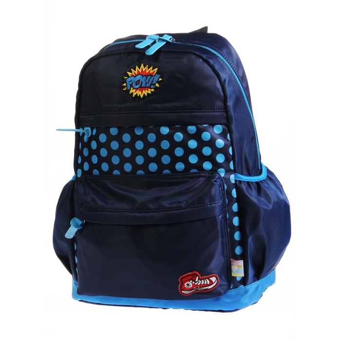 Рюкзак, размер 30х16 см, K05R5508 синий, голубой