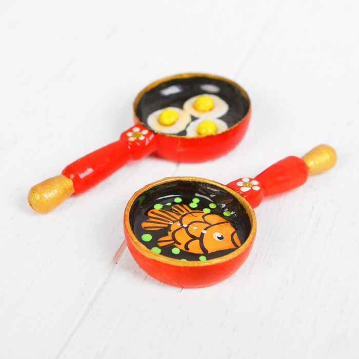 Магнит "Сковородки", МИКС