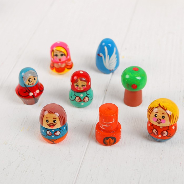 Пальчиковый театр "Гуси-лебеди", 8 шт.