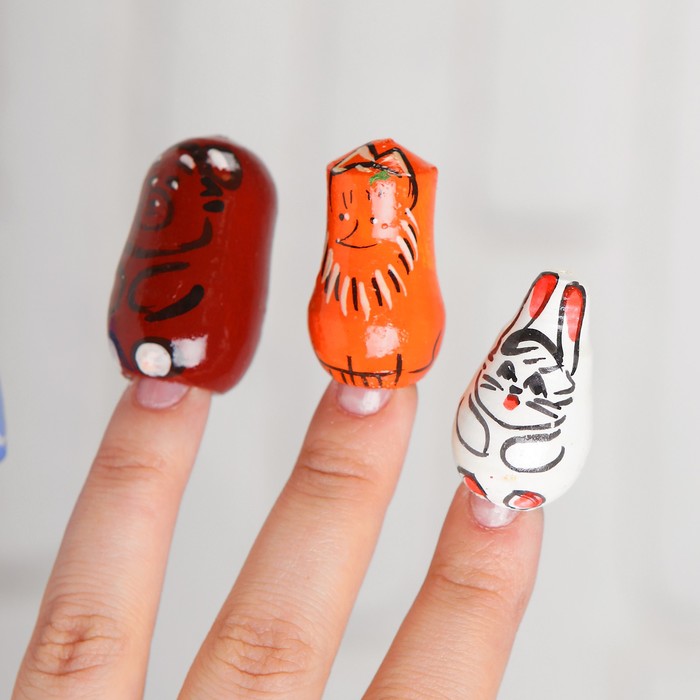 Пальчиковый театр "Лубяная избушка", 7 шт.